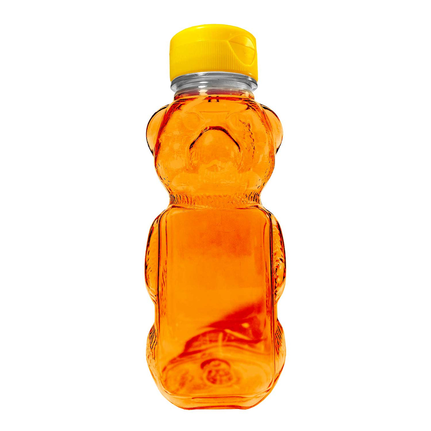 Bear bottle of 12 oz filled with honey