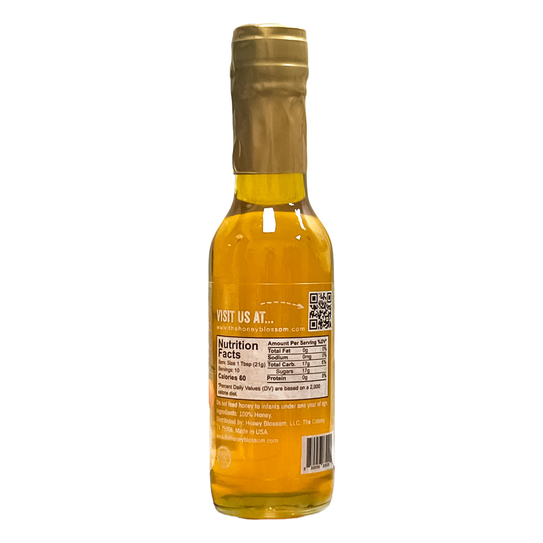 Orange Blossom Honey 7 oz – White, Raw, Single-Origin (USA)