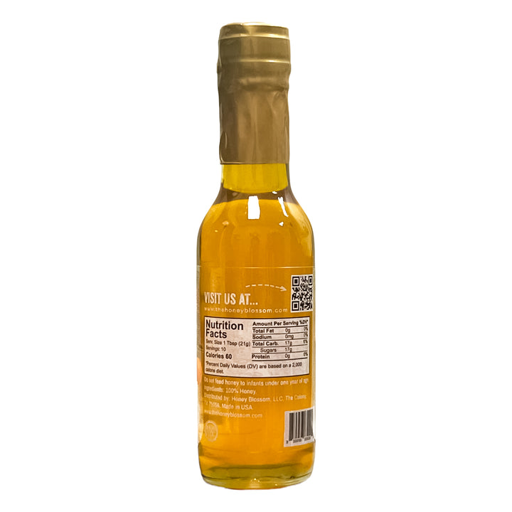 Orange Blossom Honey 7 oz – White, Raw, Single-Origin (USA)