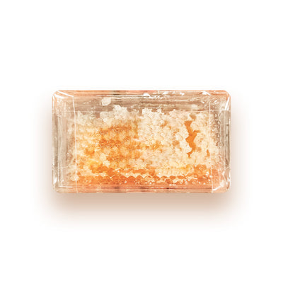 honeycomb on a Clear Acrylic Box.