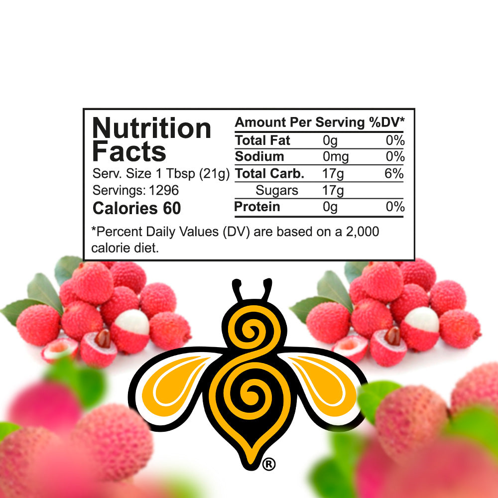 A close-up photo of a nutrition label. The label includes information about the serving size, calories, fat, sodium, carbohydrates, protein, and sugars.