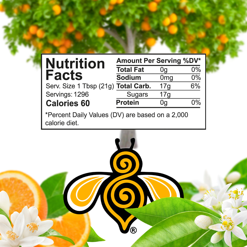 Orange Blossom Honey (Water White) 60-lb Bucket
