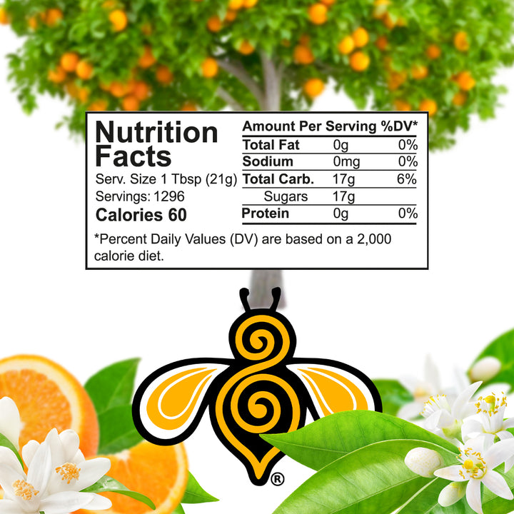 Orange Blossom Honey (Water White) 60-lb Bucket