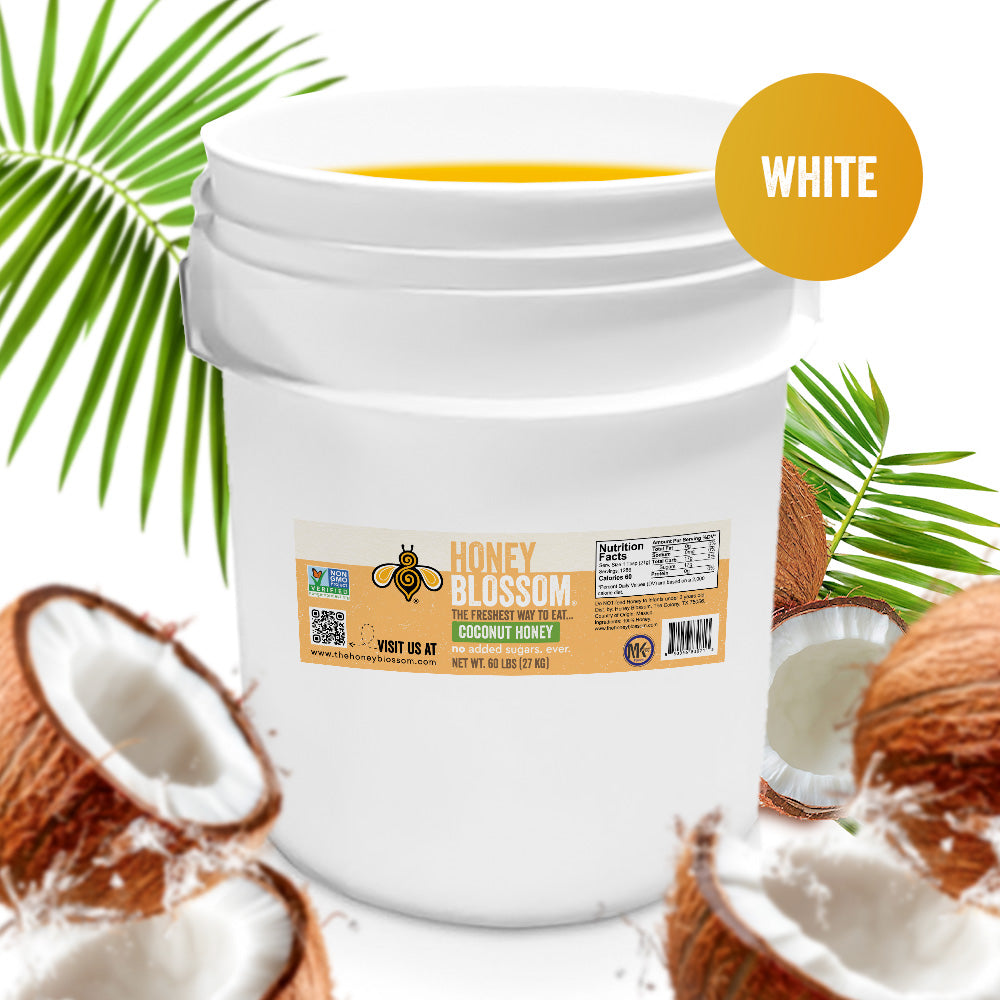 ✨ Coconut Honey (White) 60 lbs Bucket