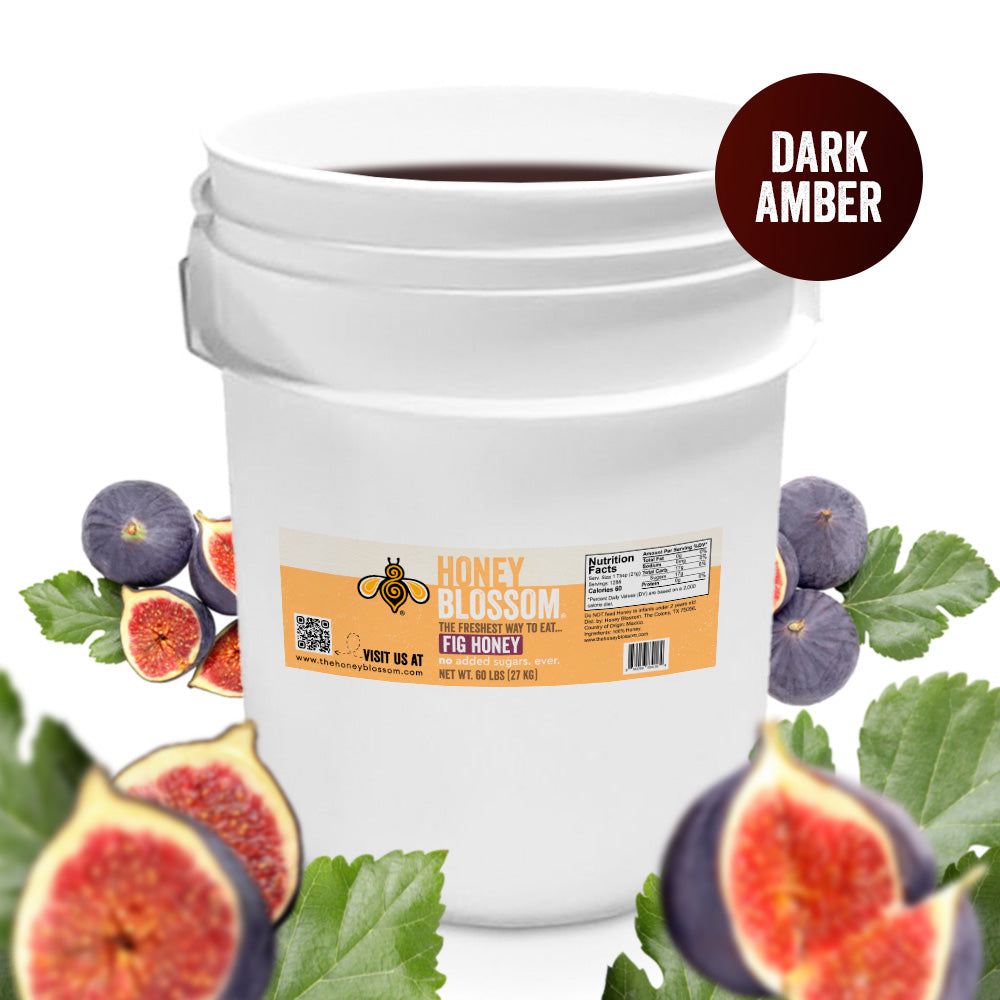 Fig Honey (Dark Amber) 60 lbs Bucket