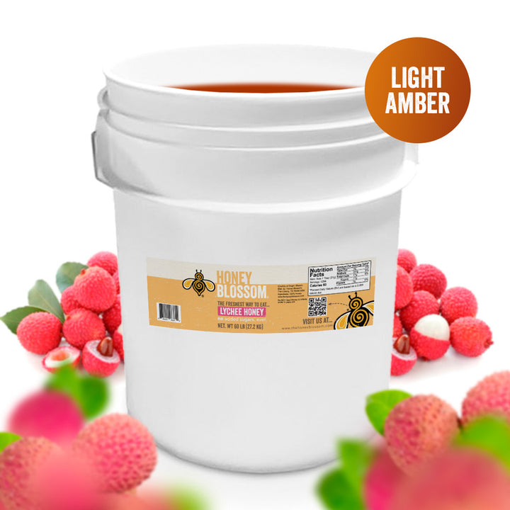 Lychee Honey (Light Amber) 60-lb Bucket