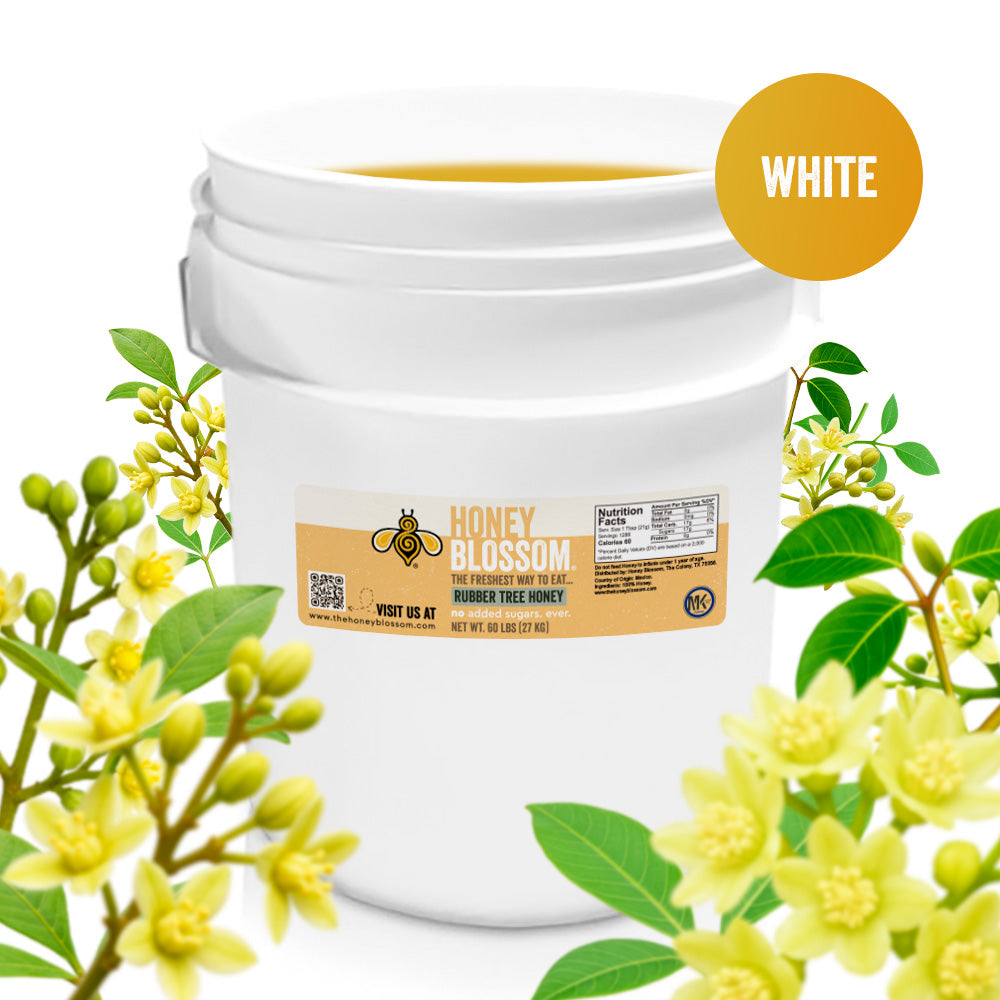 Rubber Tree Honey (White) 60-lb Bucket