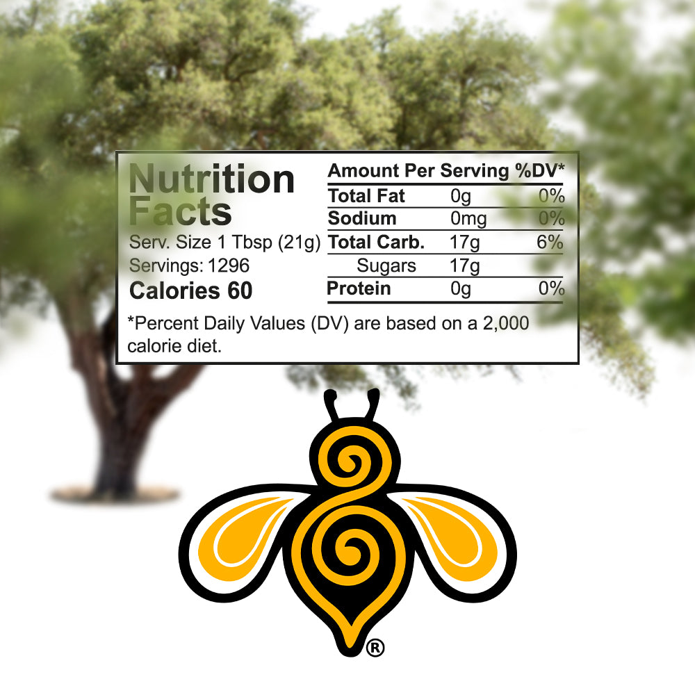 Mesquite Honey (Extra Light Amber) 60-lb Bucket – Bulk Wholesale
