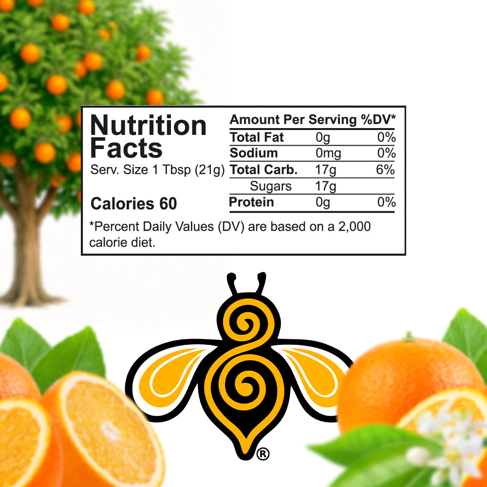 Orange Blossom Honey (Light Amber) 661-lb Drum