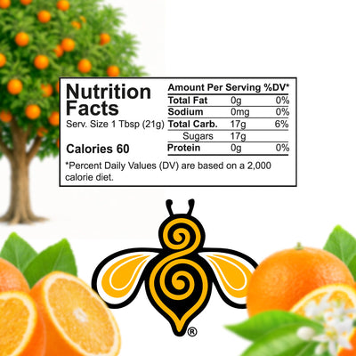 Orange Blossom Honey (Light Amber) 661 lbs Drum