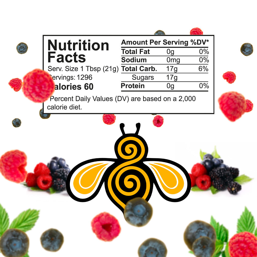 Wild Berry Honey (Light Amber) 661-lb Drum