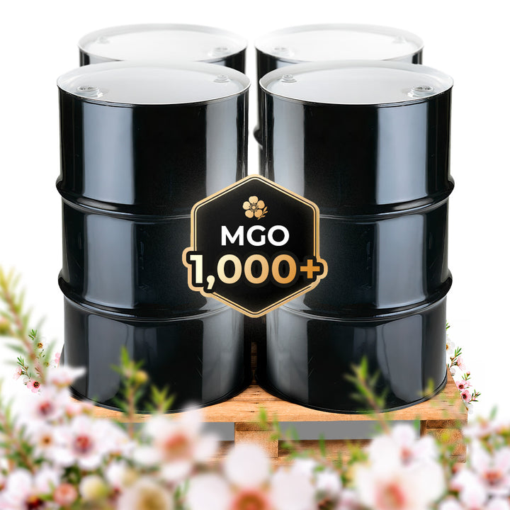 New Zealand MGO 1,000+ Monofloral Manuka Honey | 4 Drum Pallet