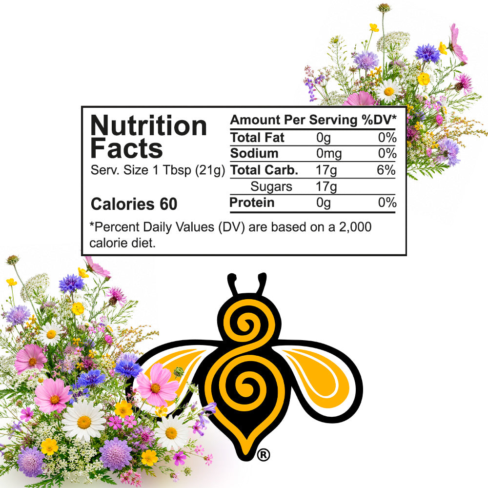 Wildflower Honey (Light Amber) 2,755-lb Heated IBC Tote
